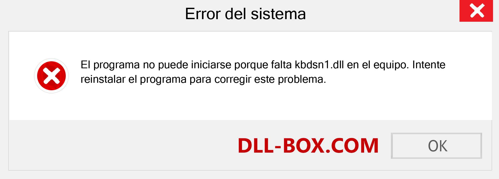 ¿Falta el archivo kbdsn1.dll ?. Descargar para Windows 7, 8, 10 - Corregir kbdsn1 dll Missing Error en Windows, fotos, imágenes